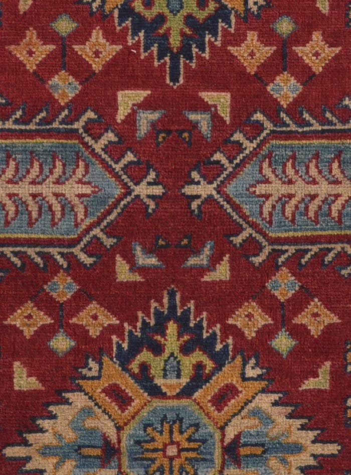Detail image of 2' 10 x 9' 5 Hand Knotted Kazak Runner Rug