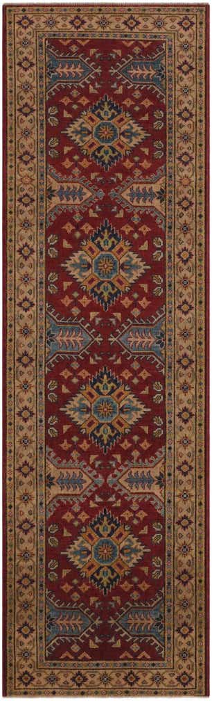 2' 10 x 9' 5 Hand Knotted Kazak Runner Rug