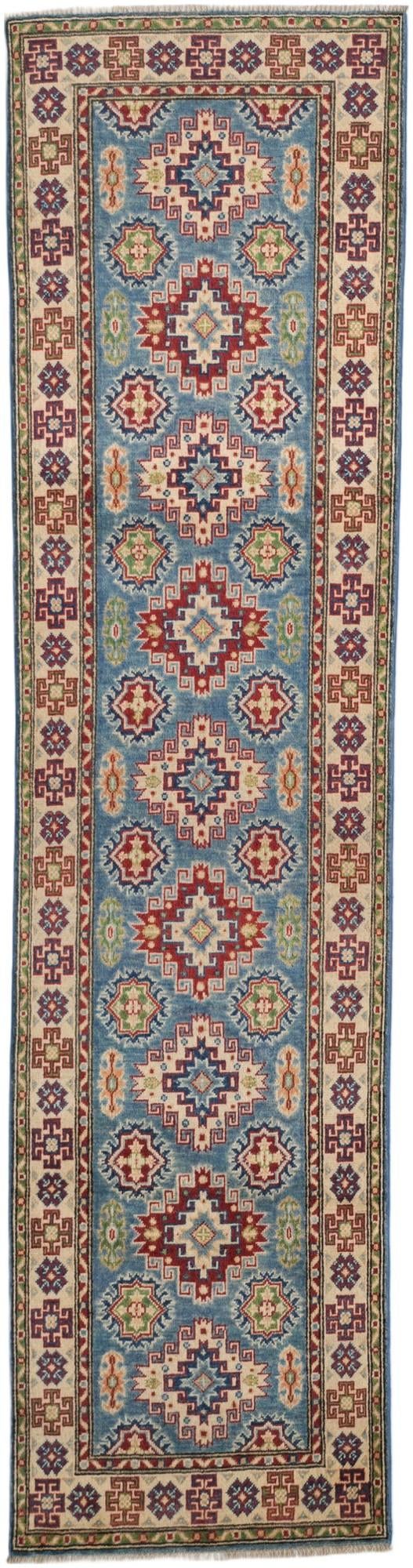 2' 7 x 9' 10 Hand Knotted Kazak Runner Rug