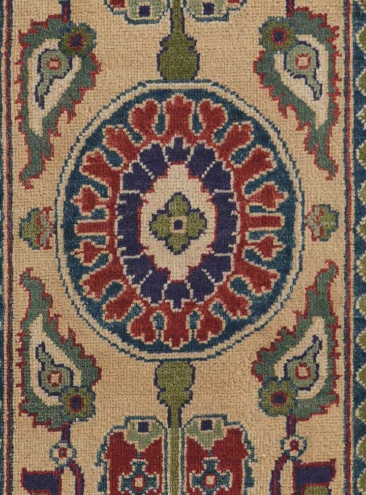 2' 11 x 9' 9 Hand Knotted Kazak Runner Rug