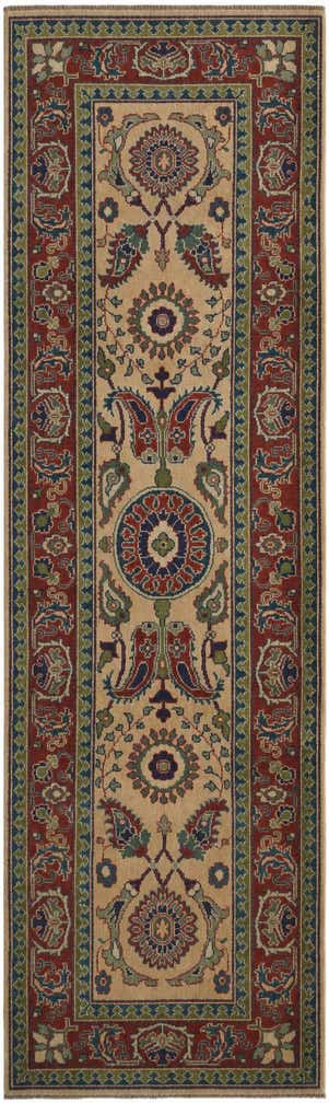 2' 11 x 9' 9 Hand Knotted Kazak Runner Rug