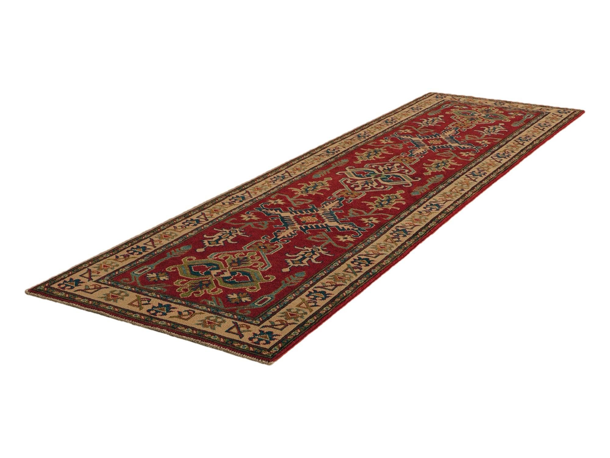 Detail image 4 of 10: 2' 8 x 9' 5 Hand Knotted Kazak Runner Rug