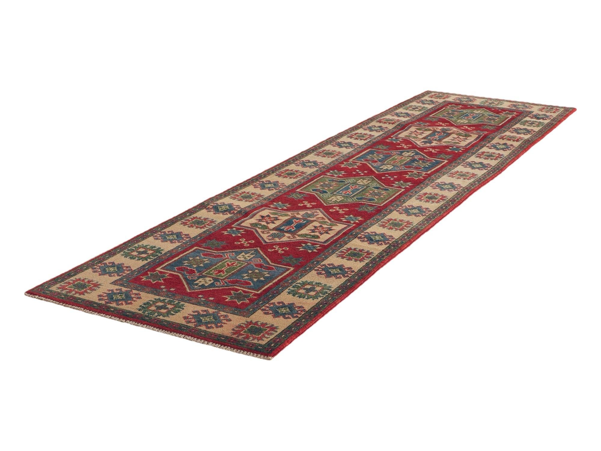 2' 8 x 9' 11 Hand Knotted Kazak Runner Rug