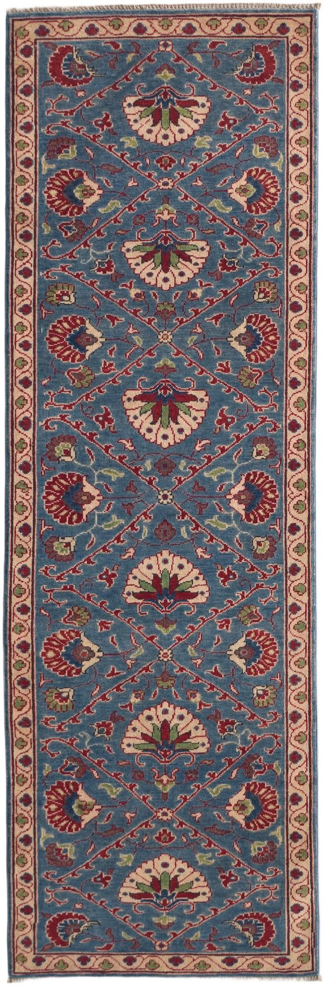 85cm x 265cm anudado a mano Kazak Alfombra Pasillera