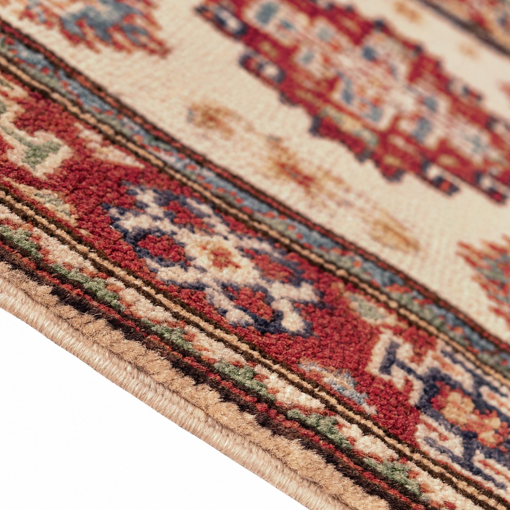60cm x 185cm anudado a mano Kazak Alfombra Pasillera