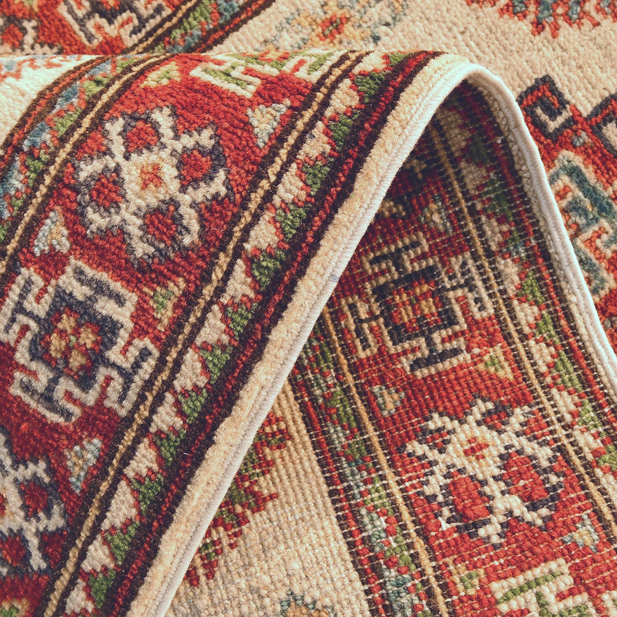 2' x 6' Hand Knotted Kazak Runner Rug
