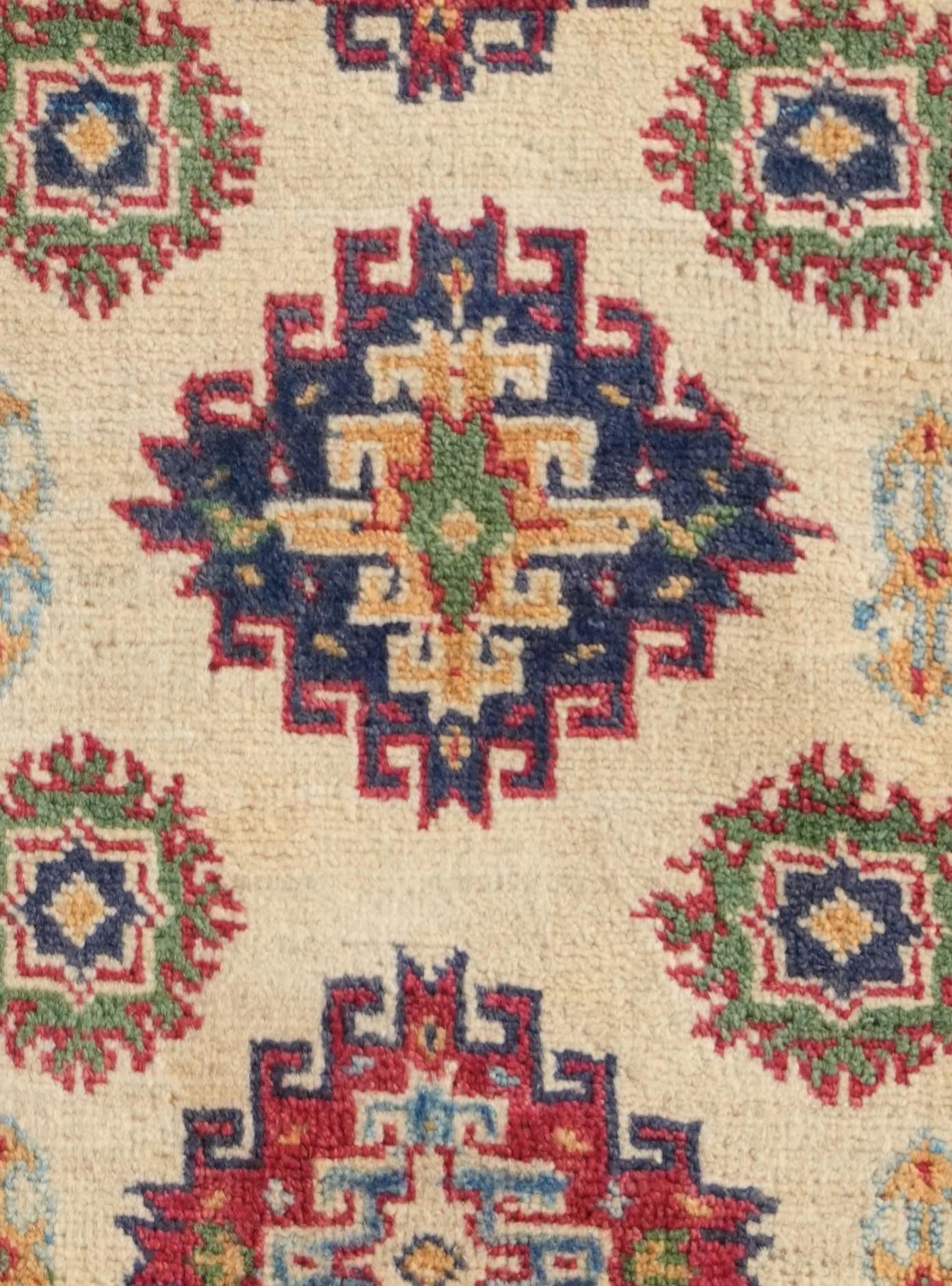 2' x 6' Hand Knotted Kazak Runner Rug