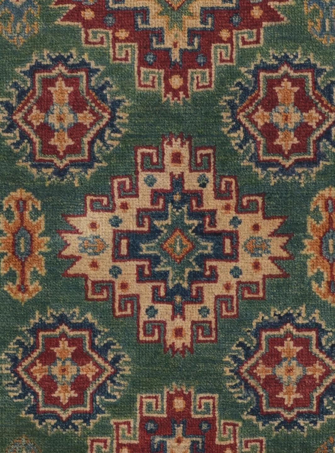 2' 7 x 9' 5 Hand Knotted Kazak Runner Rug