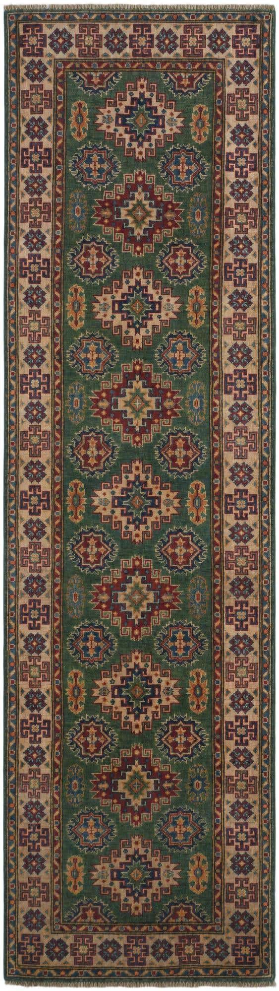 2' 7 x 9' 5 Hand Knotted Kazak Runner Rug
