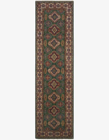 2' 7 x 9' 5 Hand Knotted Kazak Runner Rug