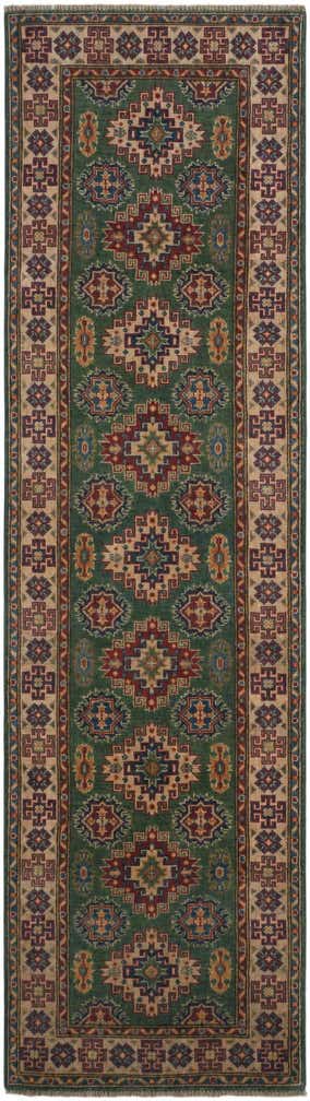 2' 7 x 9' 5 Hand Knotted Kazak Runner Rug