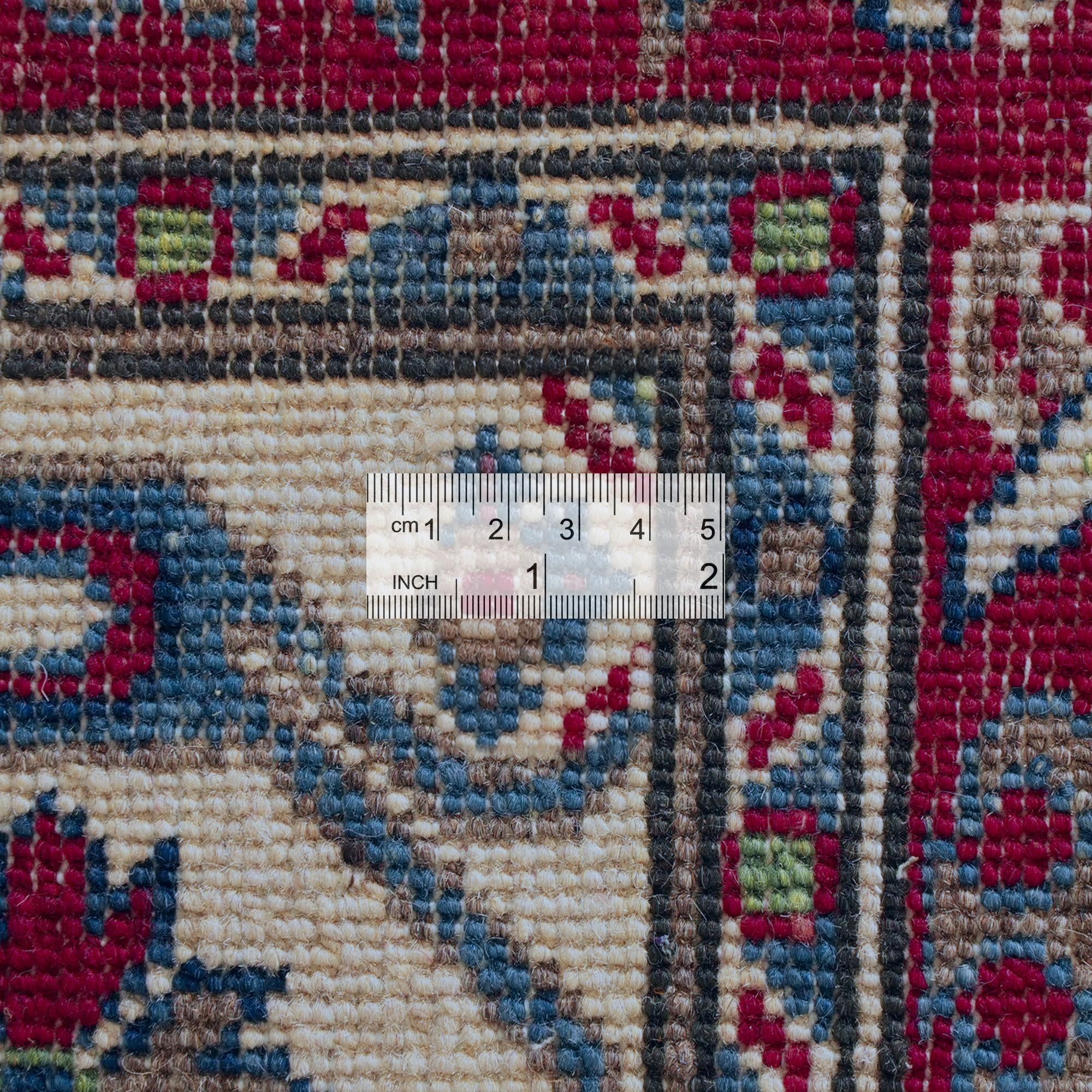 80cm x 295cm Hand Knotted Kazak Runner Rug