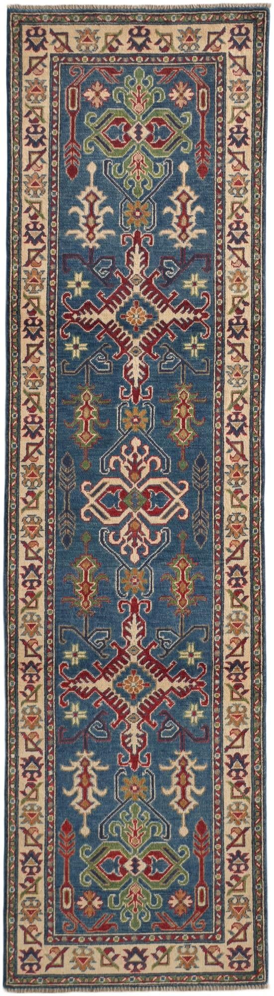 Detail image 2 of 10: 2' 7 x 9' 8 Hand Knotted Kazak Runner Rug