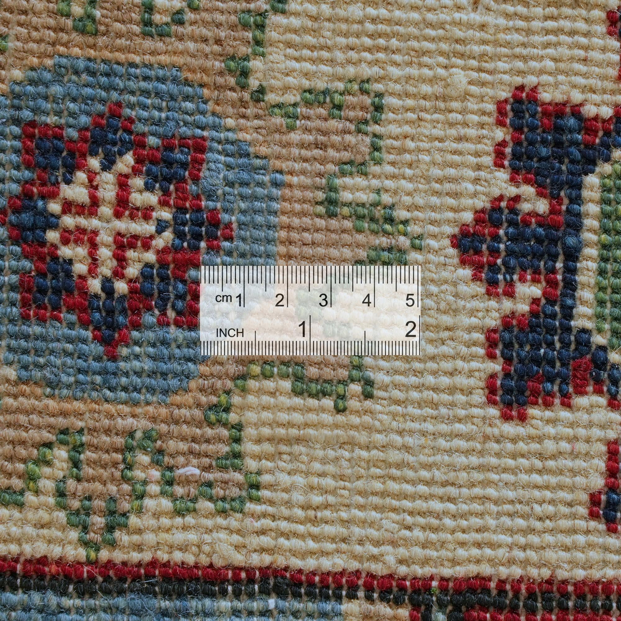 Detail image 9 of 10: 2' 9 x 9' 9 Hand Knotted Kazak Runner Rug