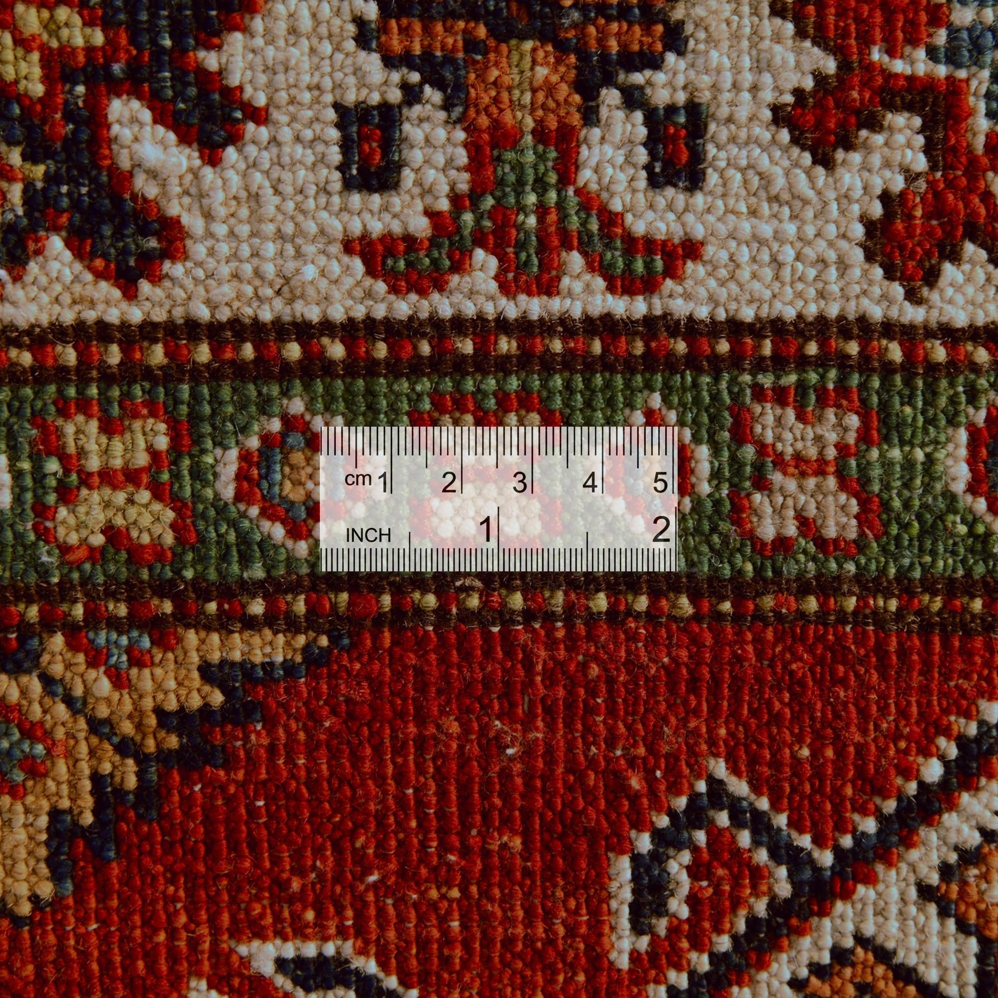 85cm x 295cm Hand Knotted Kazak Runner Rug