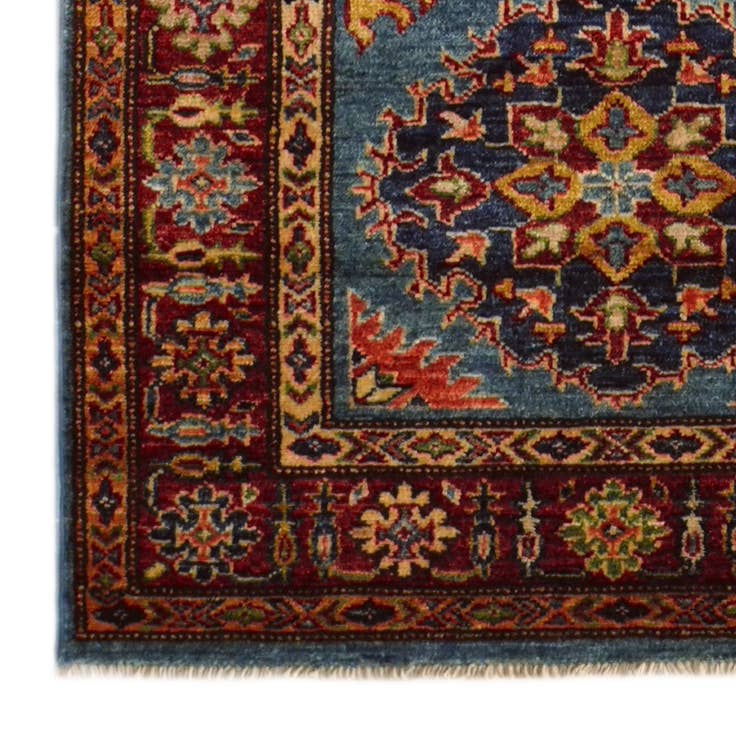 Detail image of 2' 7 x 10' 9 Hand Knotted Kazak Runner Rug
