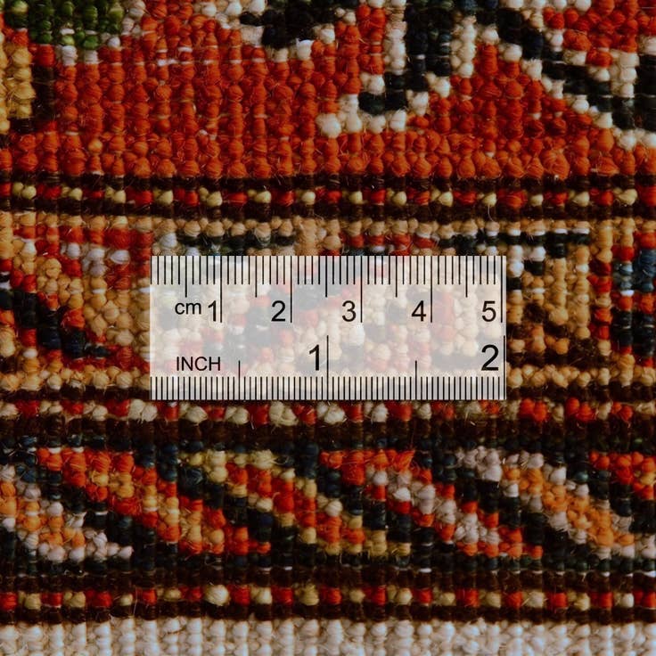 Detail image of 2' 8 x 10' 1 Hand Knotted Kazak Runner Rug