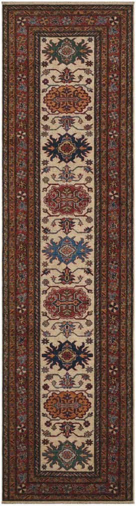 2' 8 x 10' 1 Hand Knotted Kazak Runner Rug