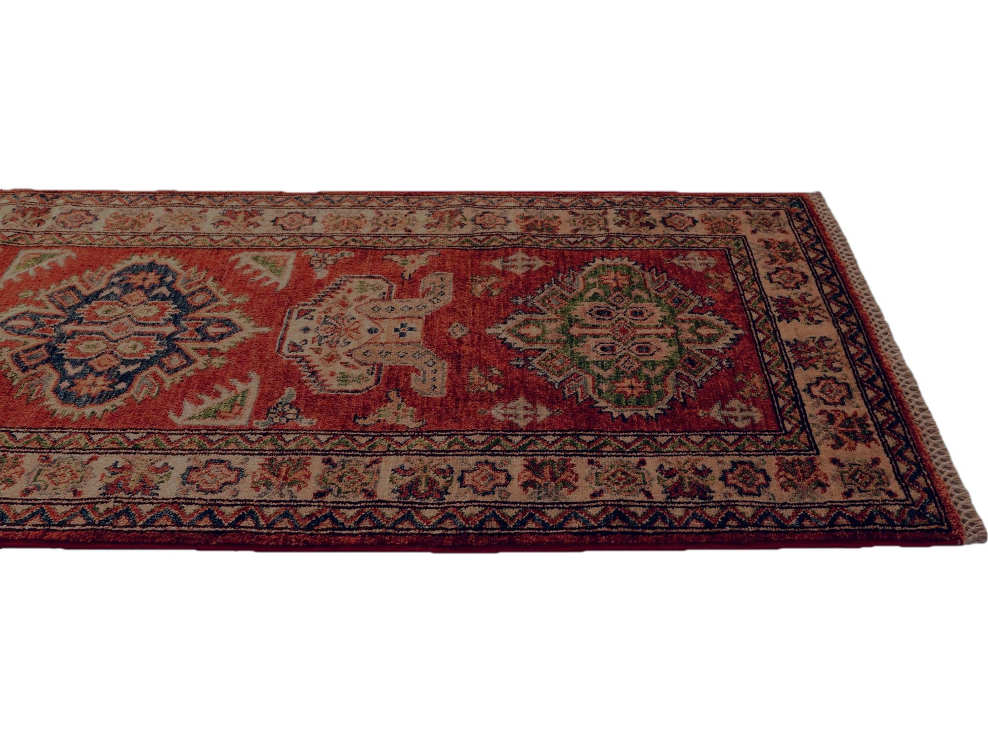 2' 5 x 10' Hand Knotted Kazak Runner Rug