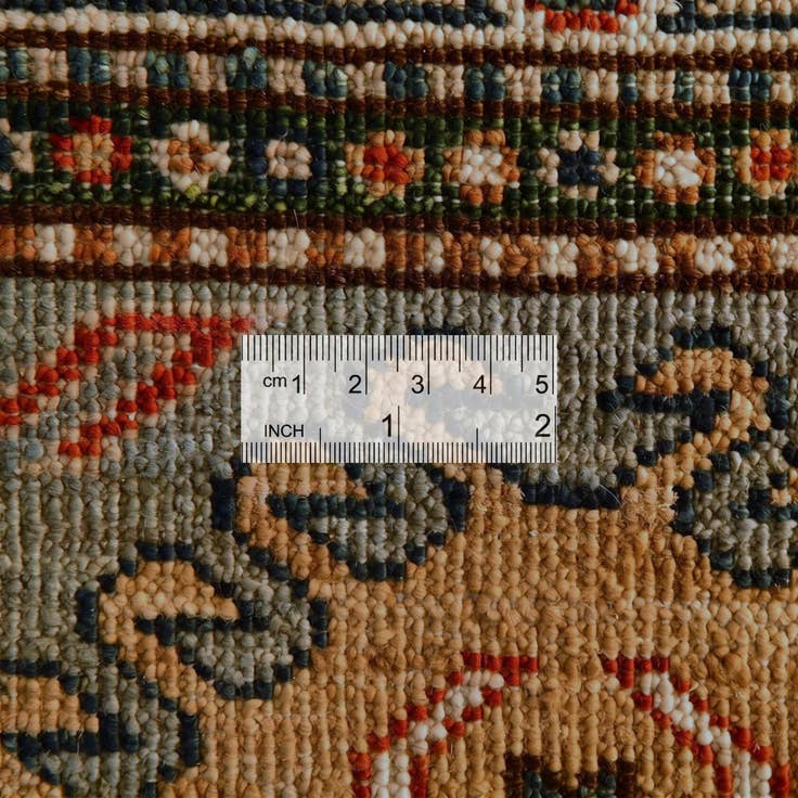 Detail image of 2' 7 x 7' 7 Hand Knotted Kazak Runner Rug