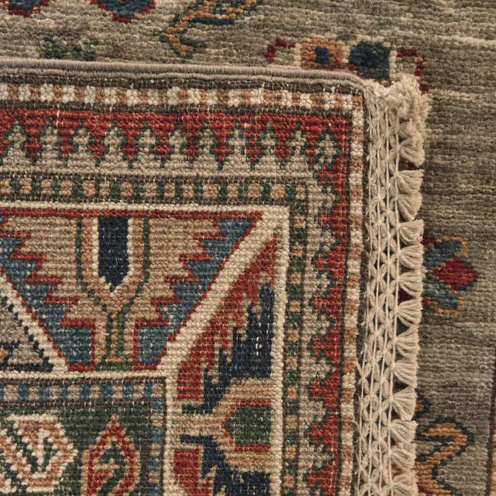 2' 9 x 9' 1 Hand Knotted Kazak Runner Rug