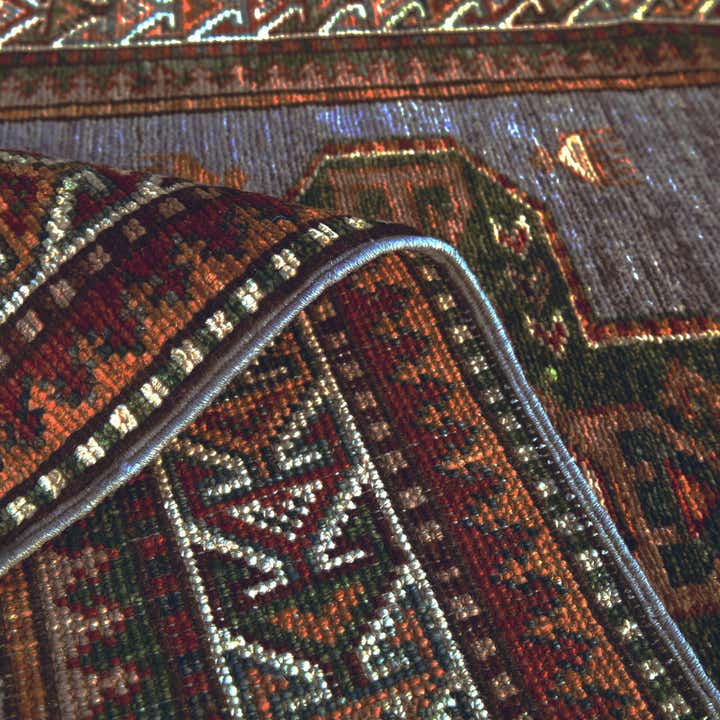 2' 9 x 9' 11 Hand Knotted Kazak Runner Rug