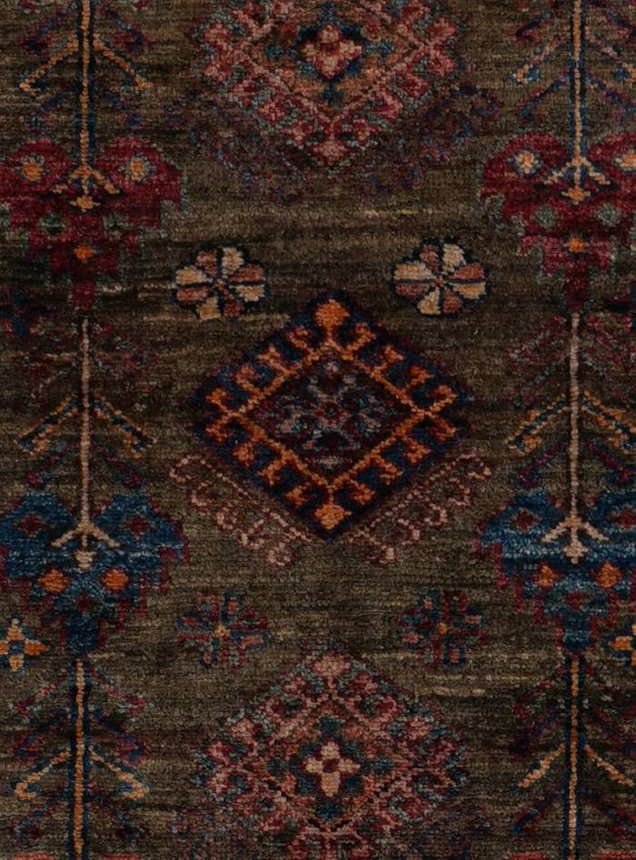 Detail image of 2' 9 x 9' 6 Hand Knotted Kazak Runner Rug