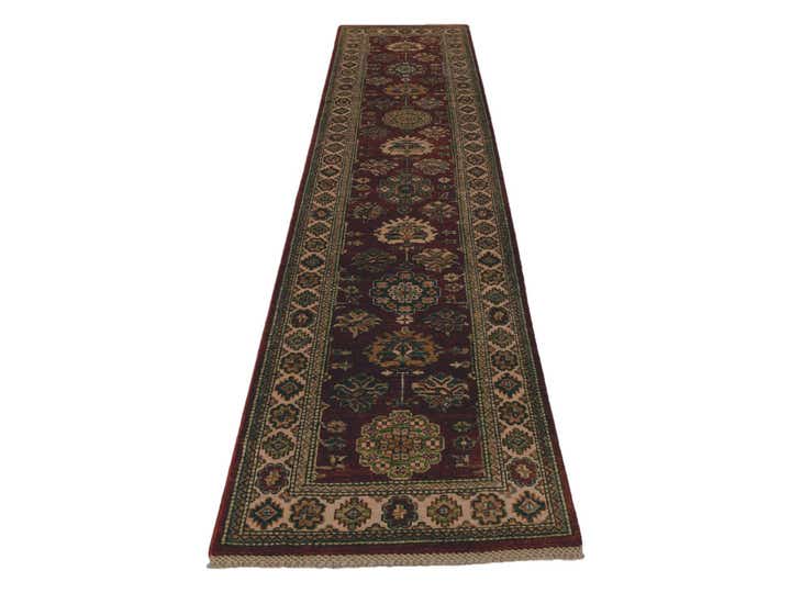 2' 6 x 10' Hand Knotted Kazak Runner Rug