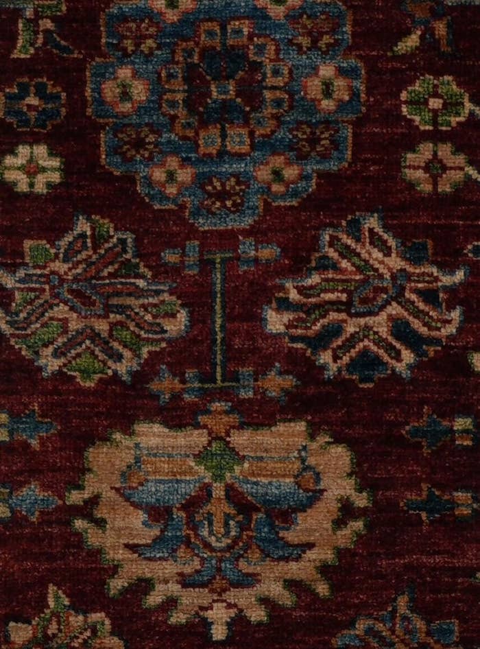 Detail image of 2' 6 x 10' Hand Knotted Kazak Runner Rug