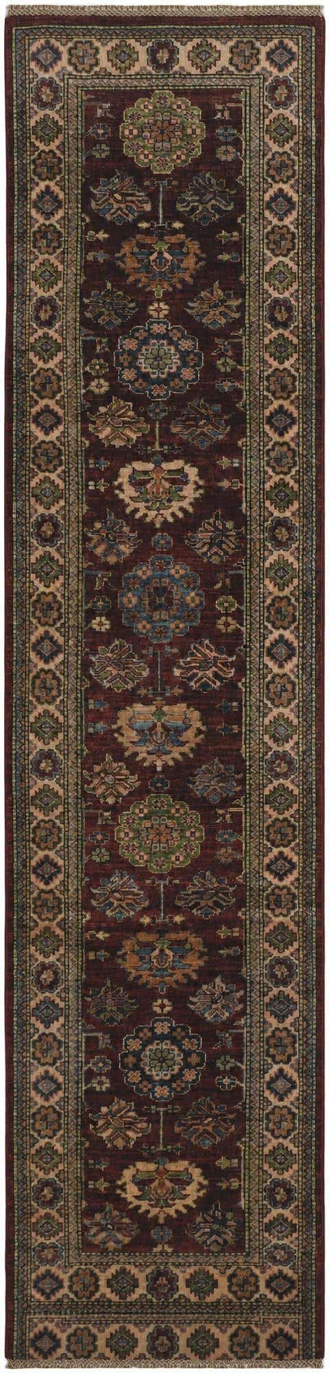 2' 6 x 10' Hand Knotted Kazak Runner Rug