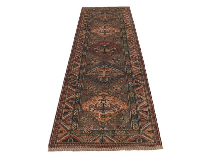 2' 9 x 7' 11 Hand Knotted Kazak Runner Rug