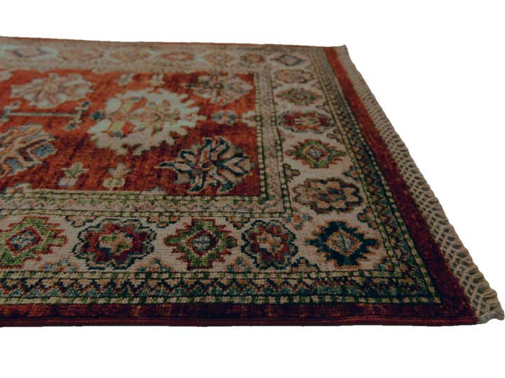 75cm x 305cm Handgeknüpft Kazak Läufer Teppich