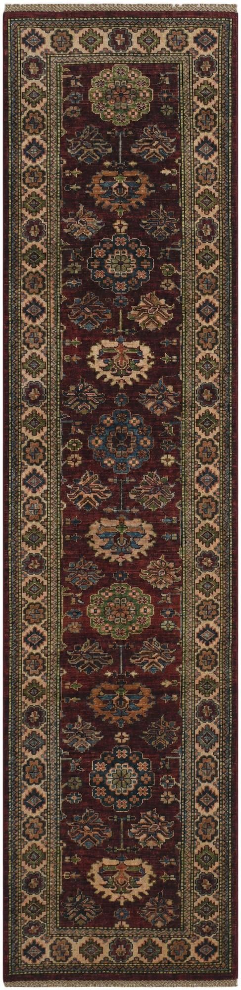 2' 5 x 10' 1 Hand Knotted Kazak Runner Rug