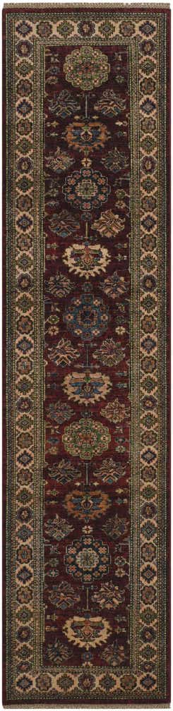2' 5 x 10' 1 Hand Knotted Kazak Runner Rug
