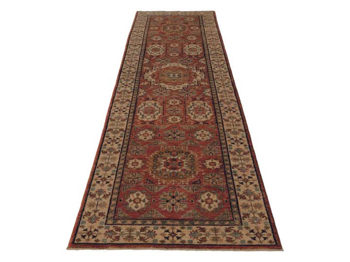 2' 7 x 10' Hand Knotted Mamluk Ziegler Runner Rug