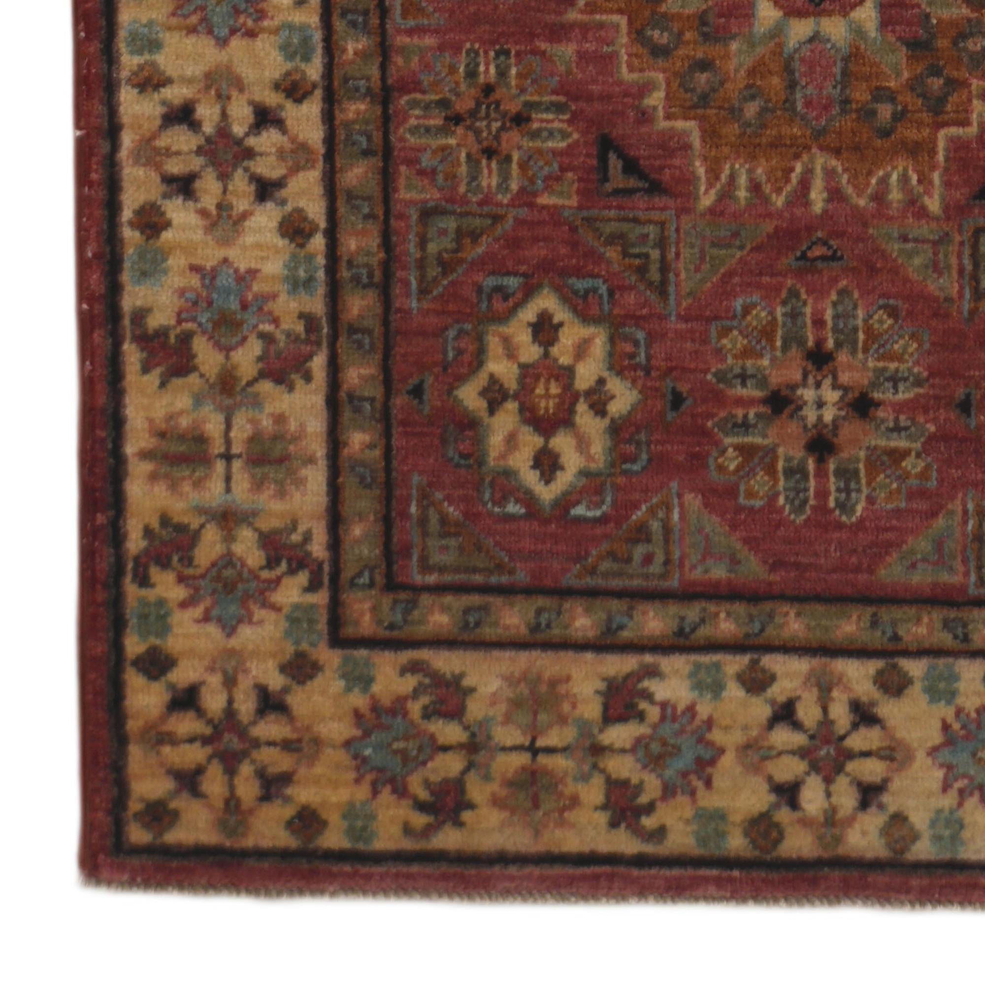 2' 7 x 10' Hand Knotted Mamluk Ziegler Runner Rug