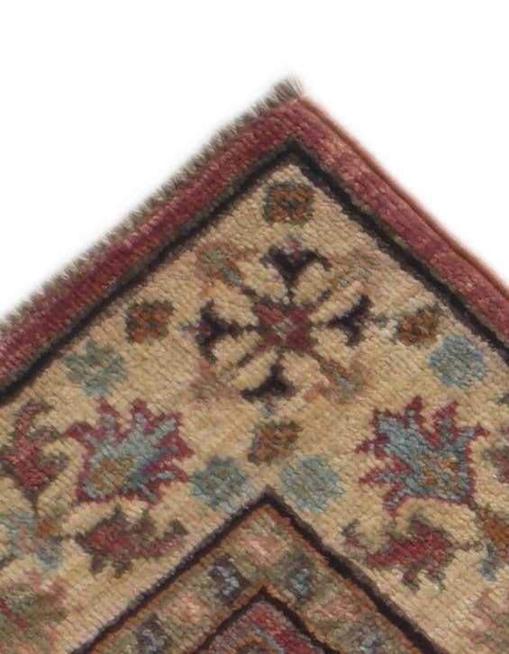Detail image of 2' 7 x 10' Hand Knotted Mamluk Ziegler Runner Rug