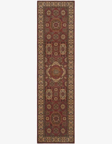 2' 7 x 10' Hand Knotted Mamluk Ziegler Runner Rug