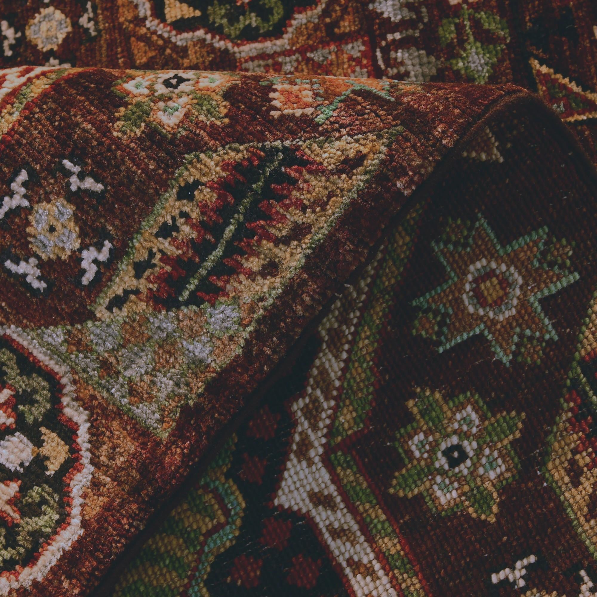 2' 7 x 11' 10 Hand Knotted Mamluk Ziegler Runner Rug
