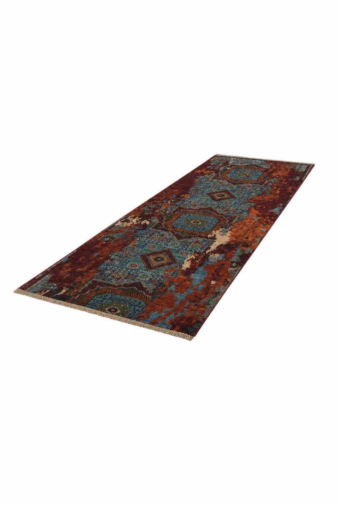 2' 10 x 8' 4 Hand Knotted Mamluk Ziegler Runner Rug