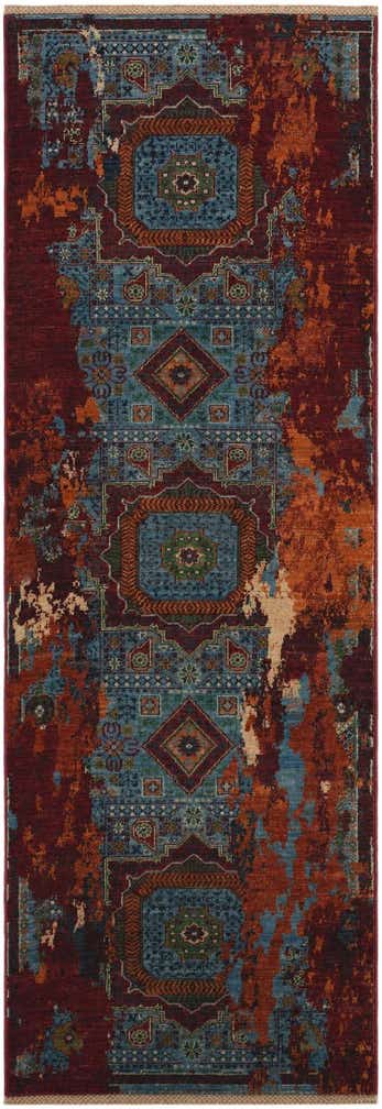 2' 10 x 8' 4 Hand Knotted Mamluk Ziegler Runner Rug