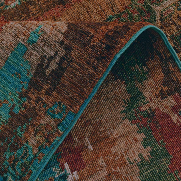 Detail image of 2' 9 x 9' 11 Hand Knotted Mamluk Ziegler Runner Rug