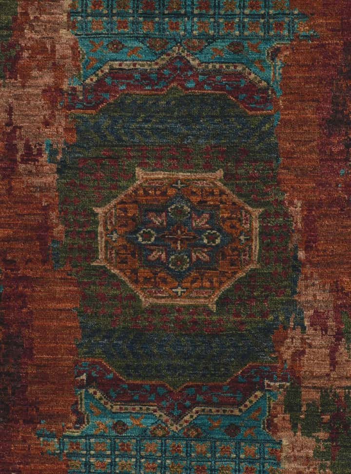 2' 9 x 9' 11 Hand Knotted Mamluk Ziegler Runner Rug