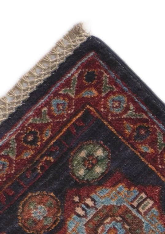 Detail image of 2' 7 x 9' 11 Hand Knotted Mamluk Ziegler Runner Rug