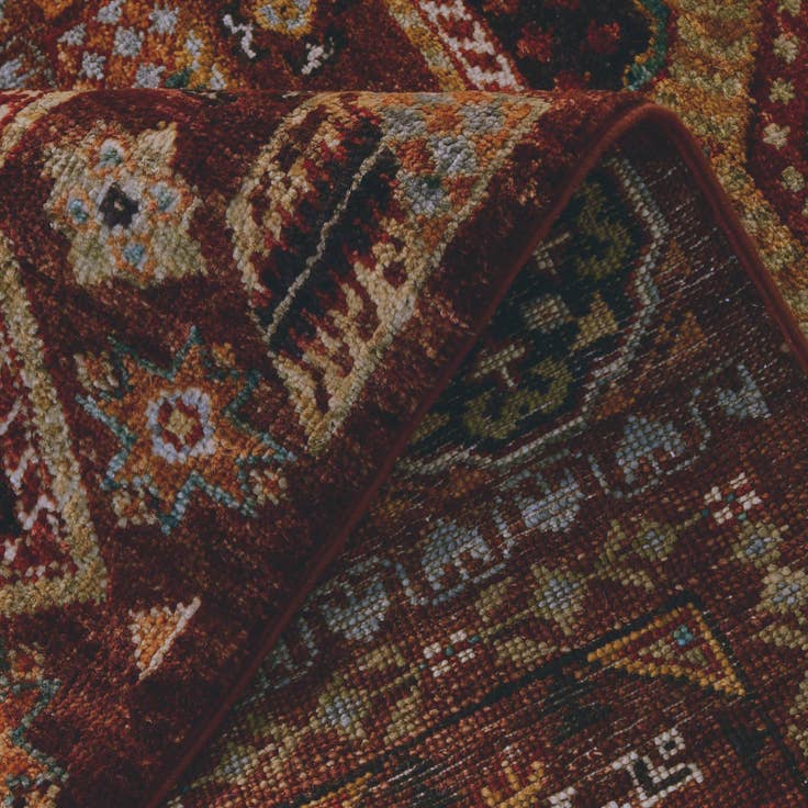 Detail image of 2' 9 x 11' 10 Hand Knotted Mamluk Ziegler Runner Rug