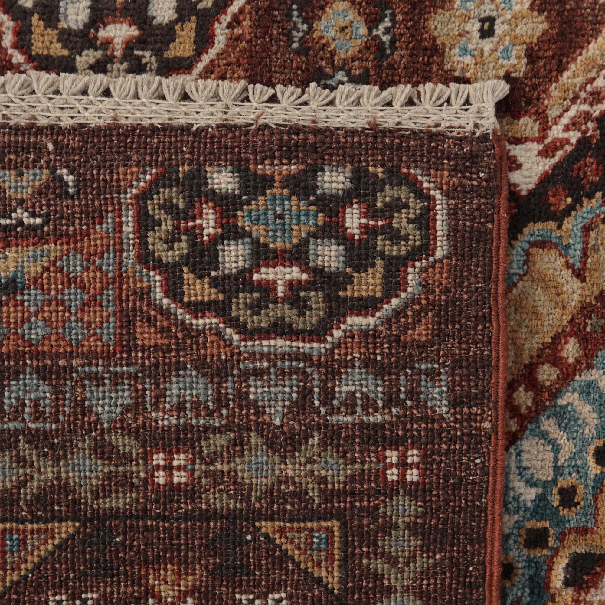 85cm x 360cm Hand Knotted Mamluk Ziegler Runner Rug