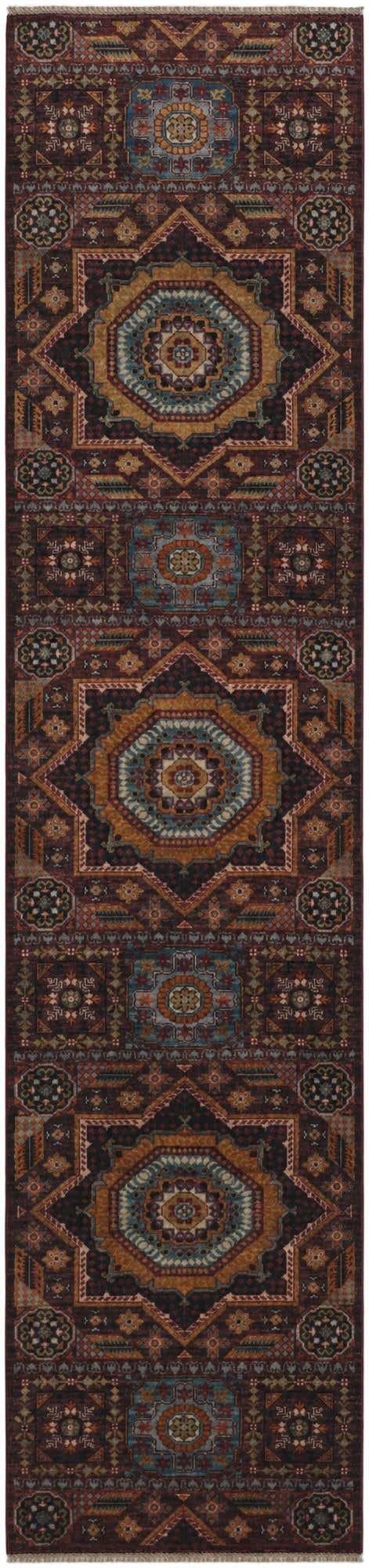 2' 9 x 11' 10 Hand Knotted Mamluk Ziegler Runner Rug