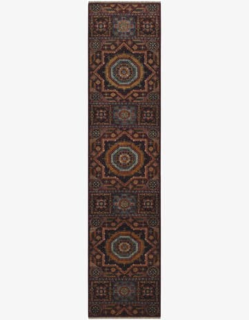 2' 9 x 11' 10 Hand Knotted Mamluk Ziegler Runner Rug
