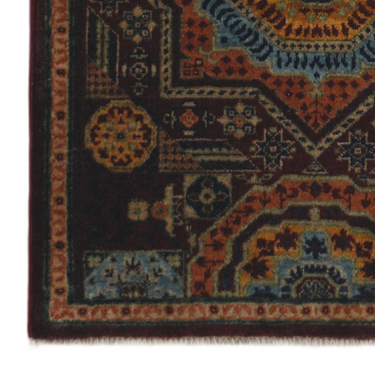 Detail image of 2' 9 x 9' 11 Hand Knotted Mamluk Ziegler Runner Rug