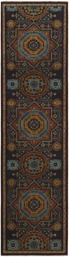 2' 9 x 9' 11 Hand Knotted Mamluk Ziegler Runner Rug